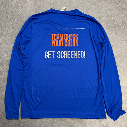 Womens Team Check Your Colon Supporters Shirt