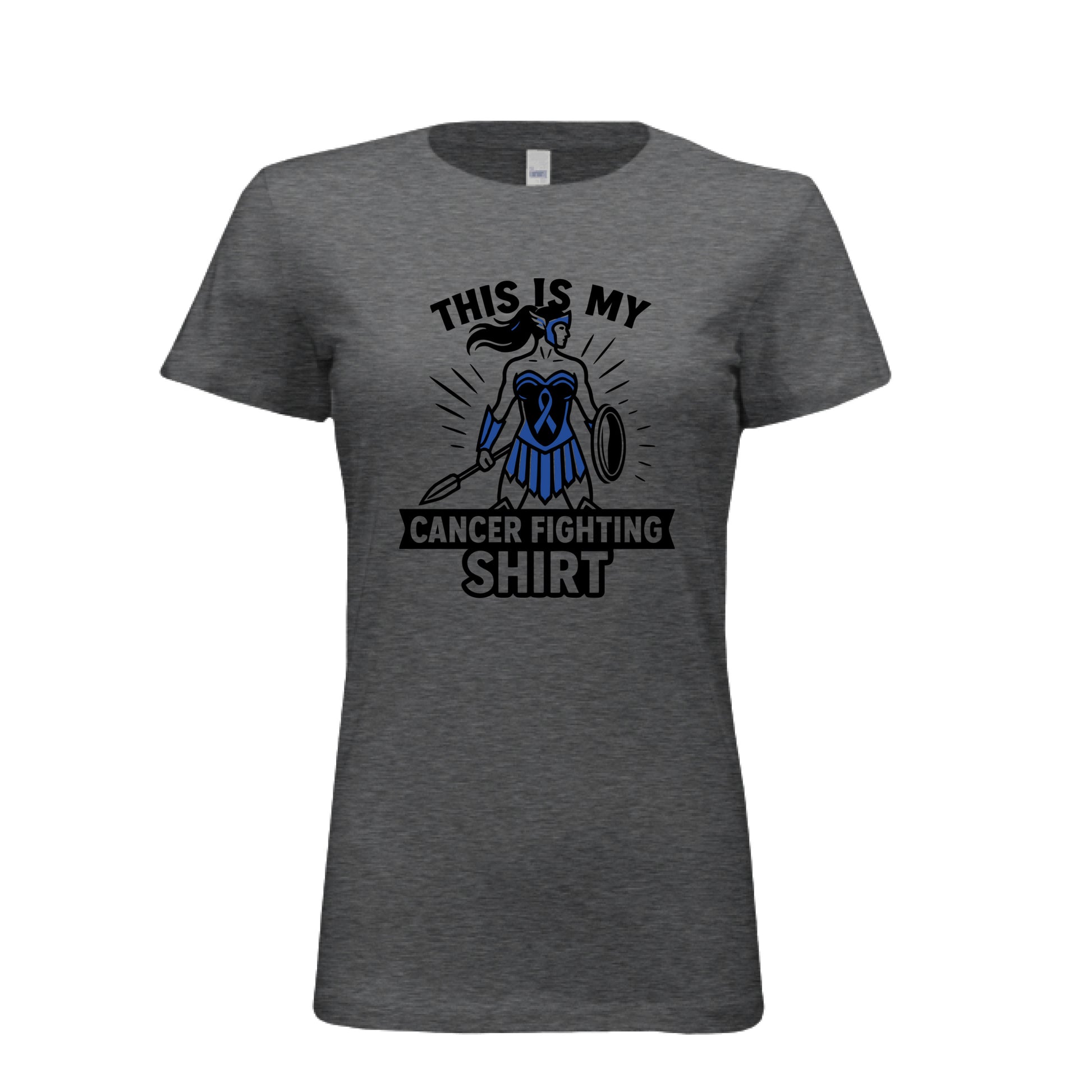 DRK GREY HEATHER - FRONT